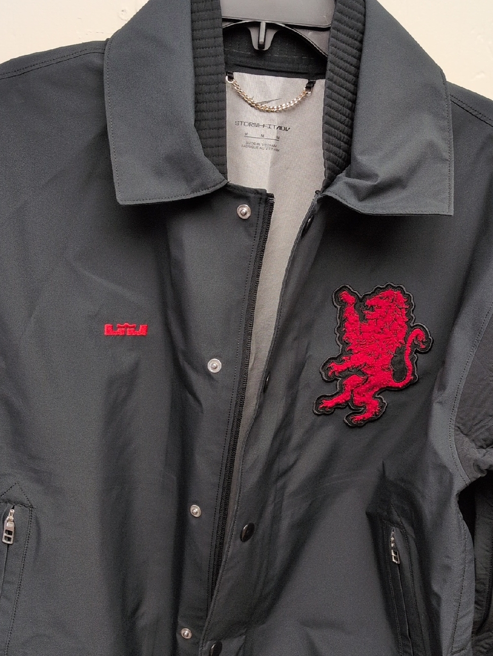Nike LeBron James Storm Fit ADV Jacket /Red Size Medium. ( SAMPLE ) NWT - Picture 5 of 16